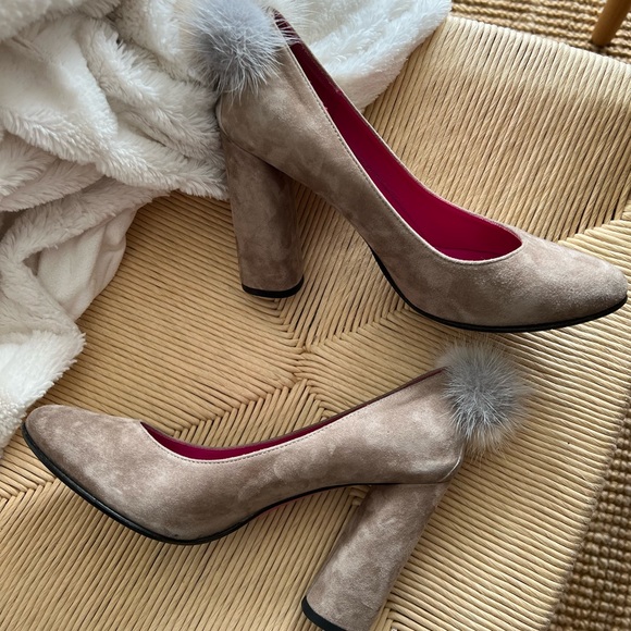 High heels with fur - Picture 4 of 6